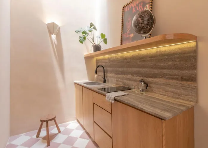 Apartment Boutique Loft + Rooftop In Historic *